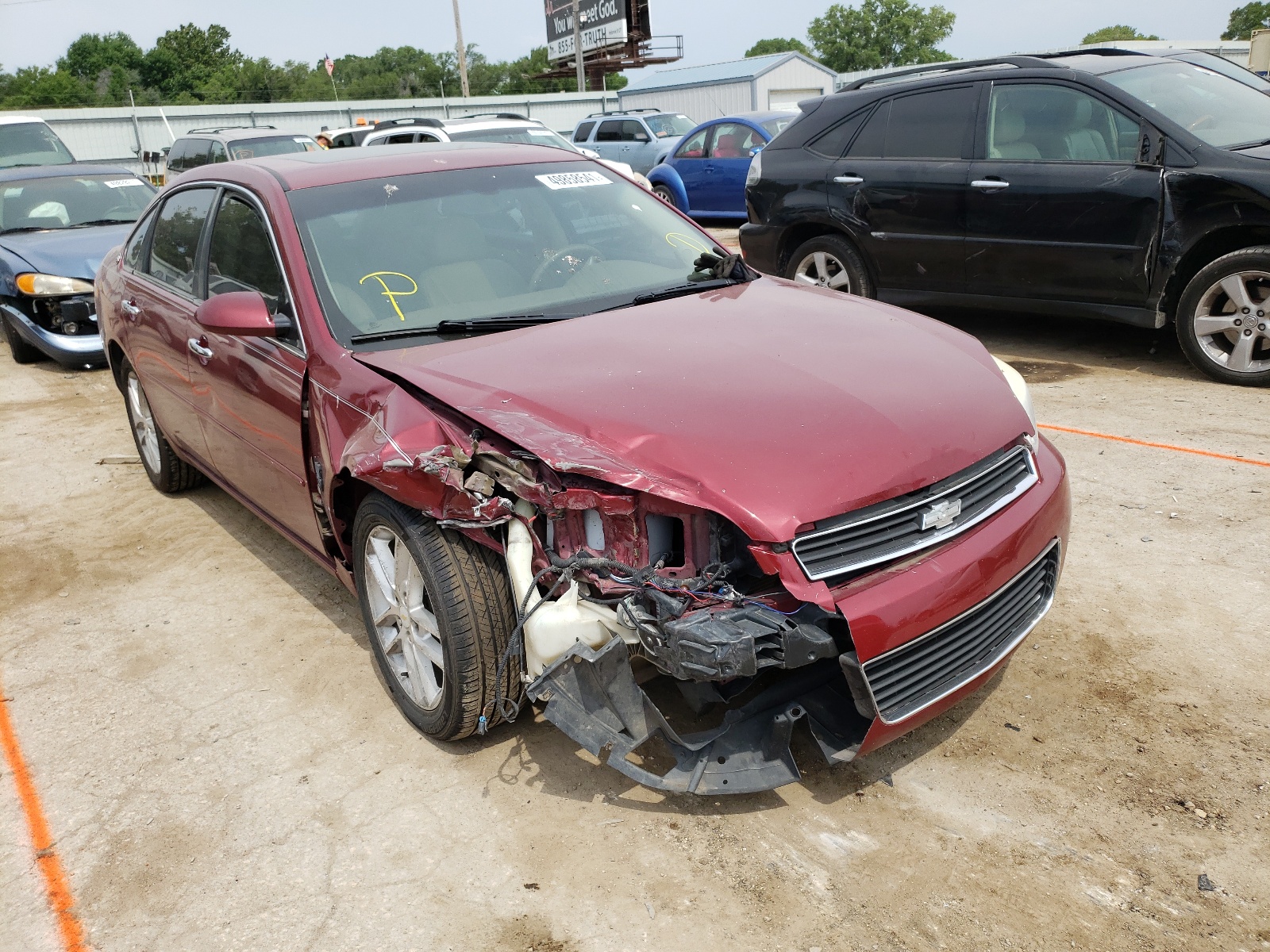 CHEVROLET IMPALA LTZ 2008 with VIN 2G1WU583889203268 - Photo from auction