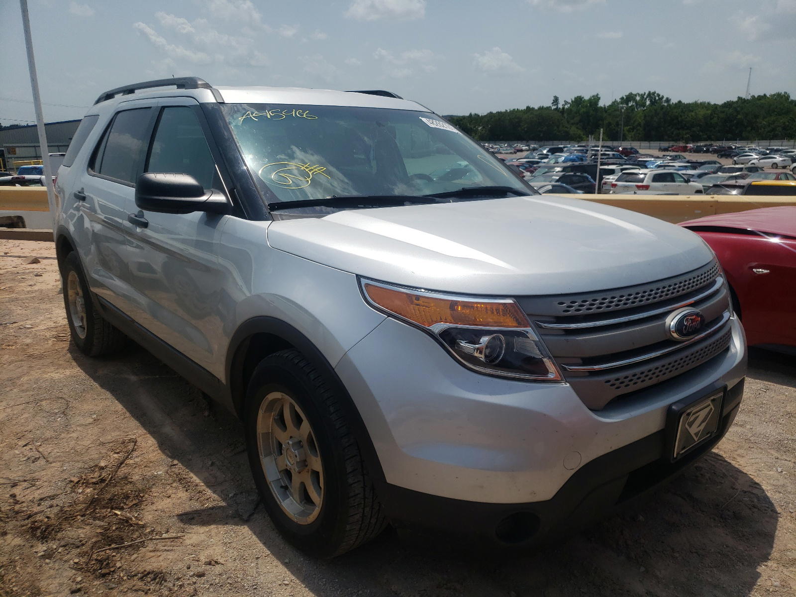 FORD EXPLORER 2013 with VIN 1FM5K7B8XDGA45466 - Photo from auction