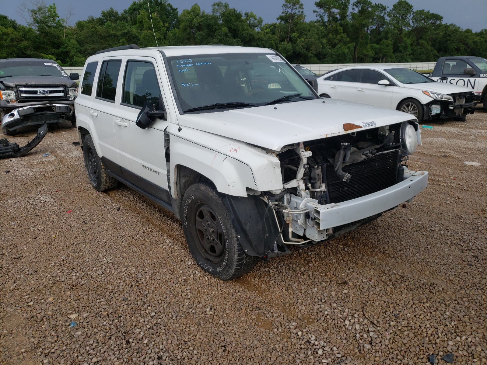 JEEP PATRIOT SP 2014 with VIN 1C4NJPBA4ED537455 - Photo from auction