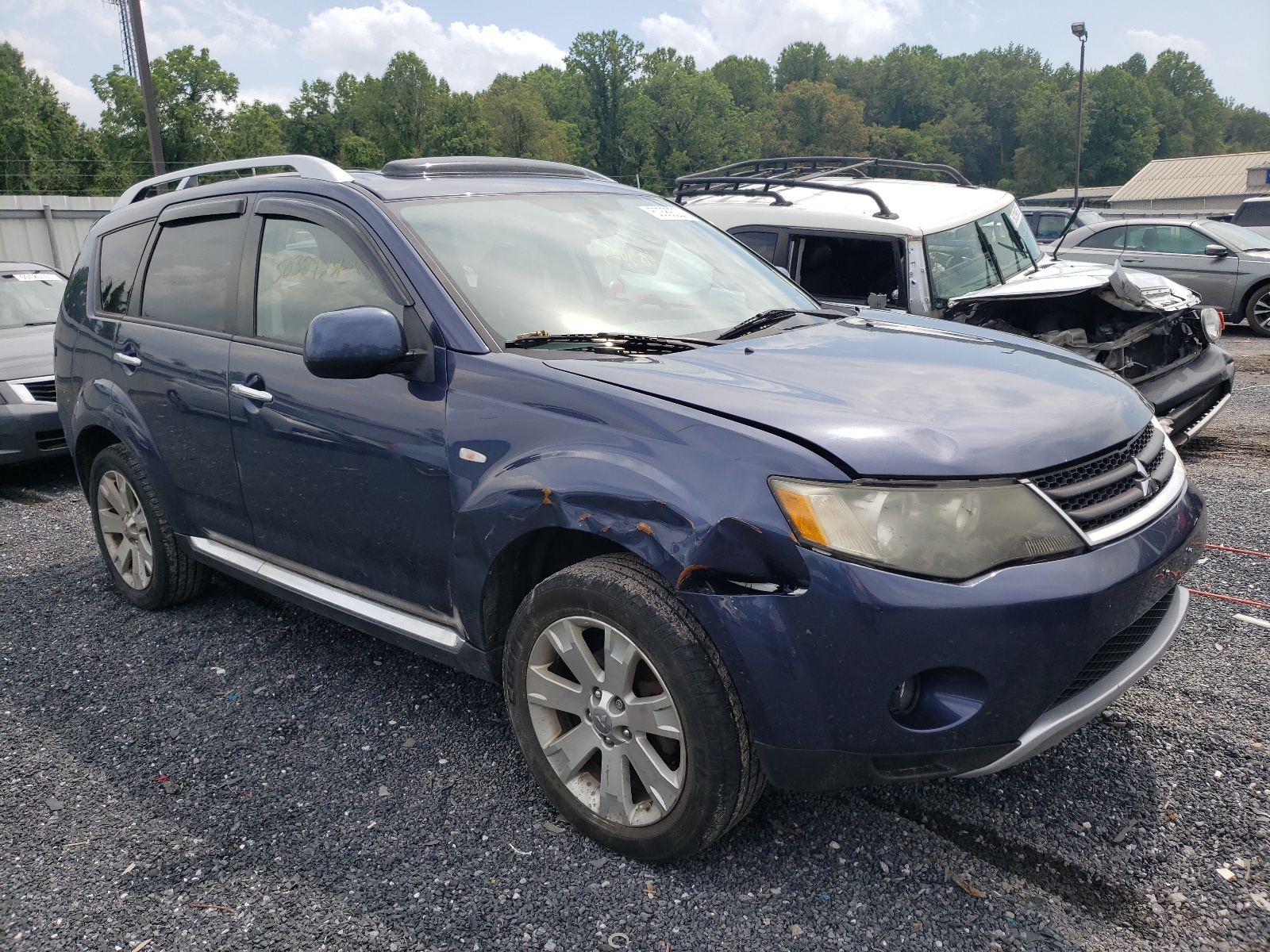 Photo 1 from auction – 2009 MITSUBISHI OUTLANDER with VIN JA4MT31W89Z006094