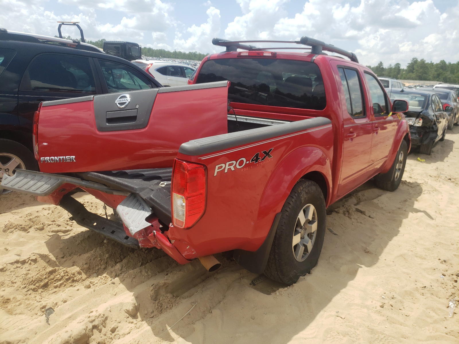Photo 4 from auction – 2011 NISSAN FRONTIER S with VIN 1N6AD0EV0BC434592