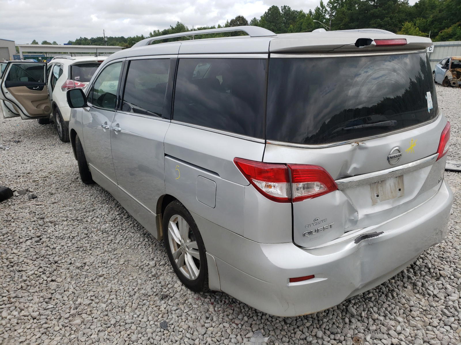 Photo 3 from auction – 2012 NISSAN QUEST S with VIN JN8AE2KP9C9033935