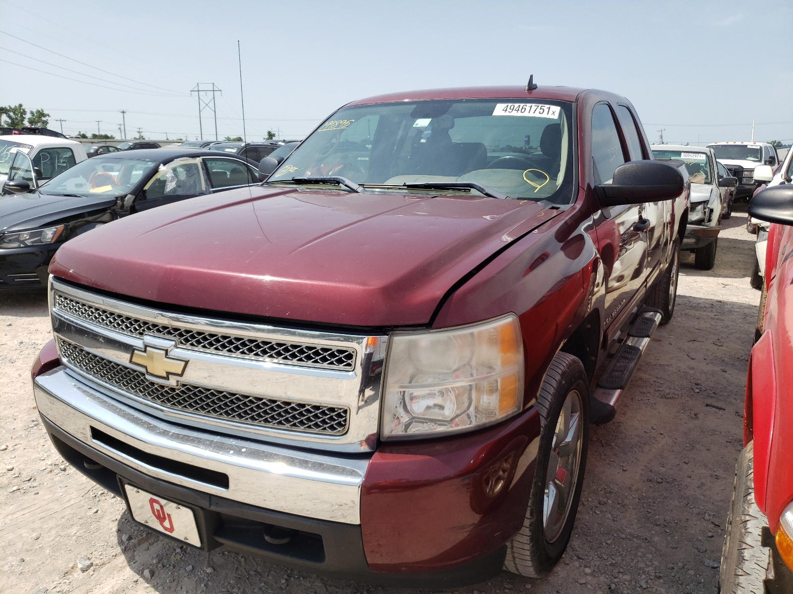 Photo 2 from auction – 2009 CHEVROLET SILVERADO with VIN 1GCEC29029Z199895
