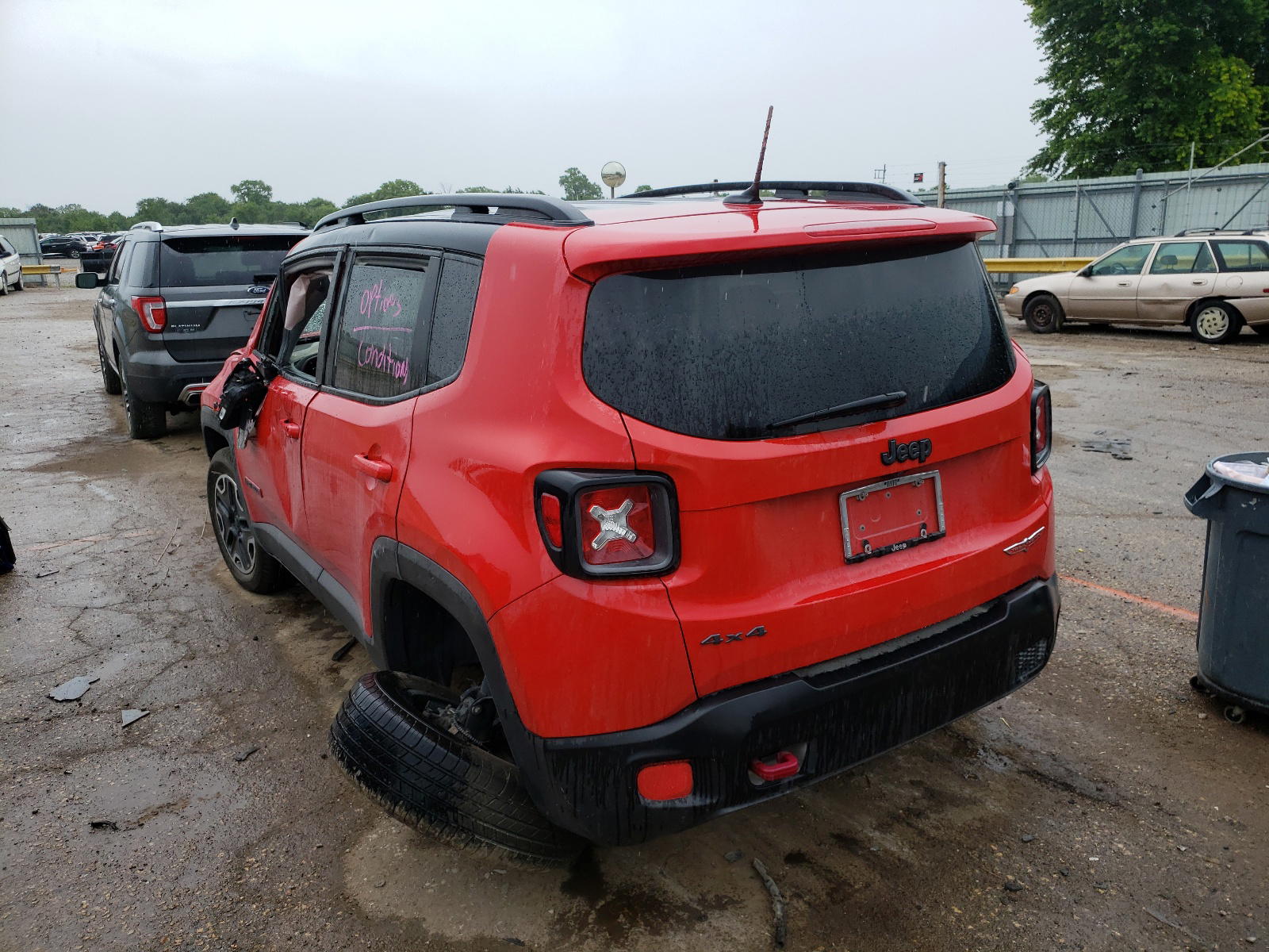 Photo 3 from auction – 2017 JEEP RENEGADE T with VIN ZACCJBCB2HPF14926