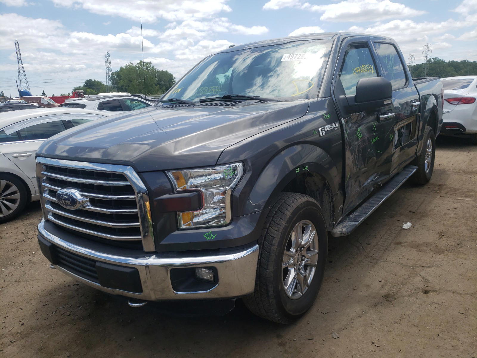 Photo 2 from auction – 2016 FORD F150 SUPER with VIN 1FTEW1EF3GKF78390