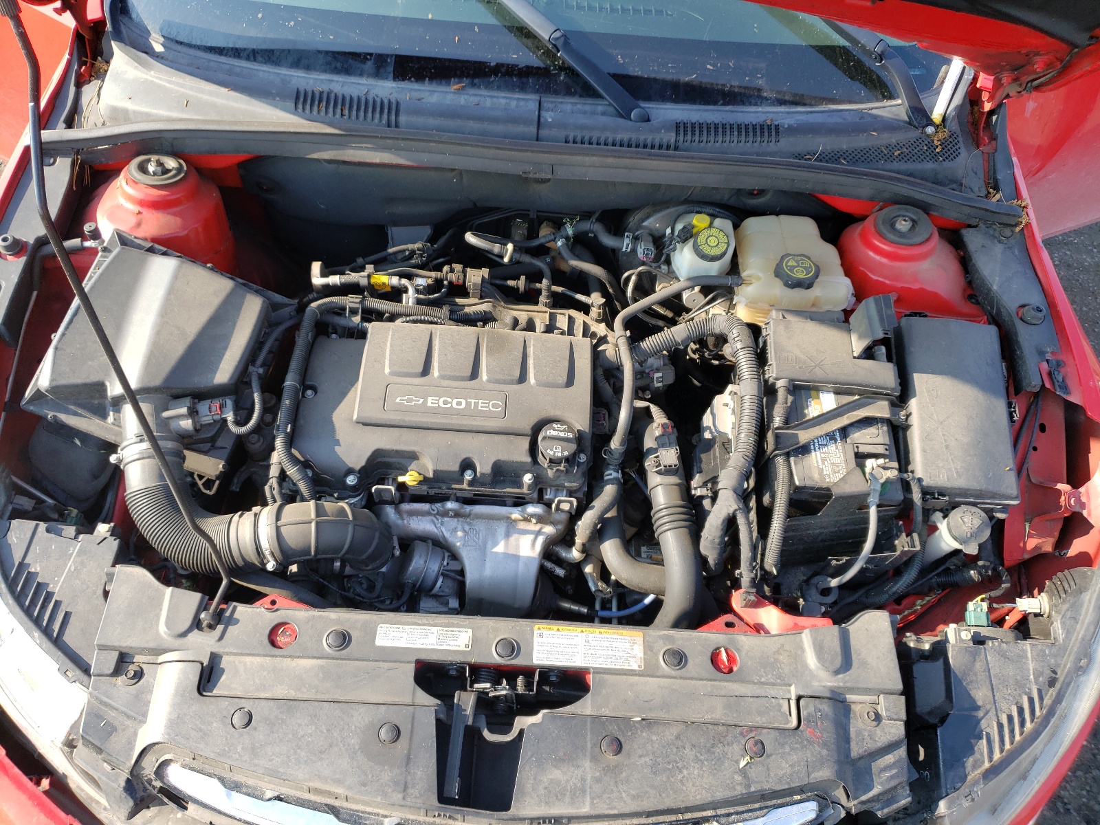 Photo 7 from auction – 2015 CHEVROLET CRUZE LT with VIN 1G1PE5SB2F7277656