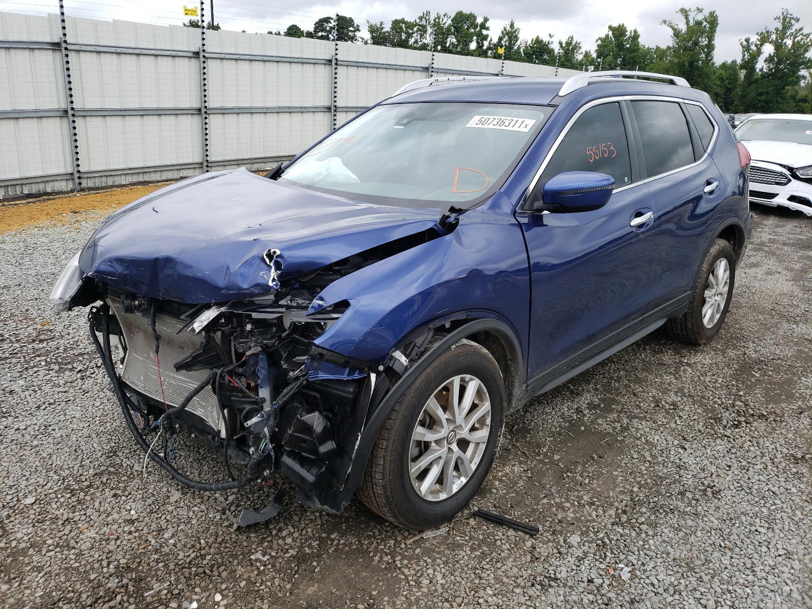 Photo 2 from auction – 2019 NISSAN ROGUE S with VIN KNMAT2MT5KP545231