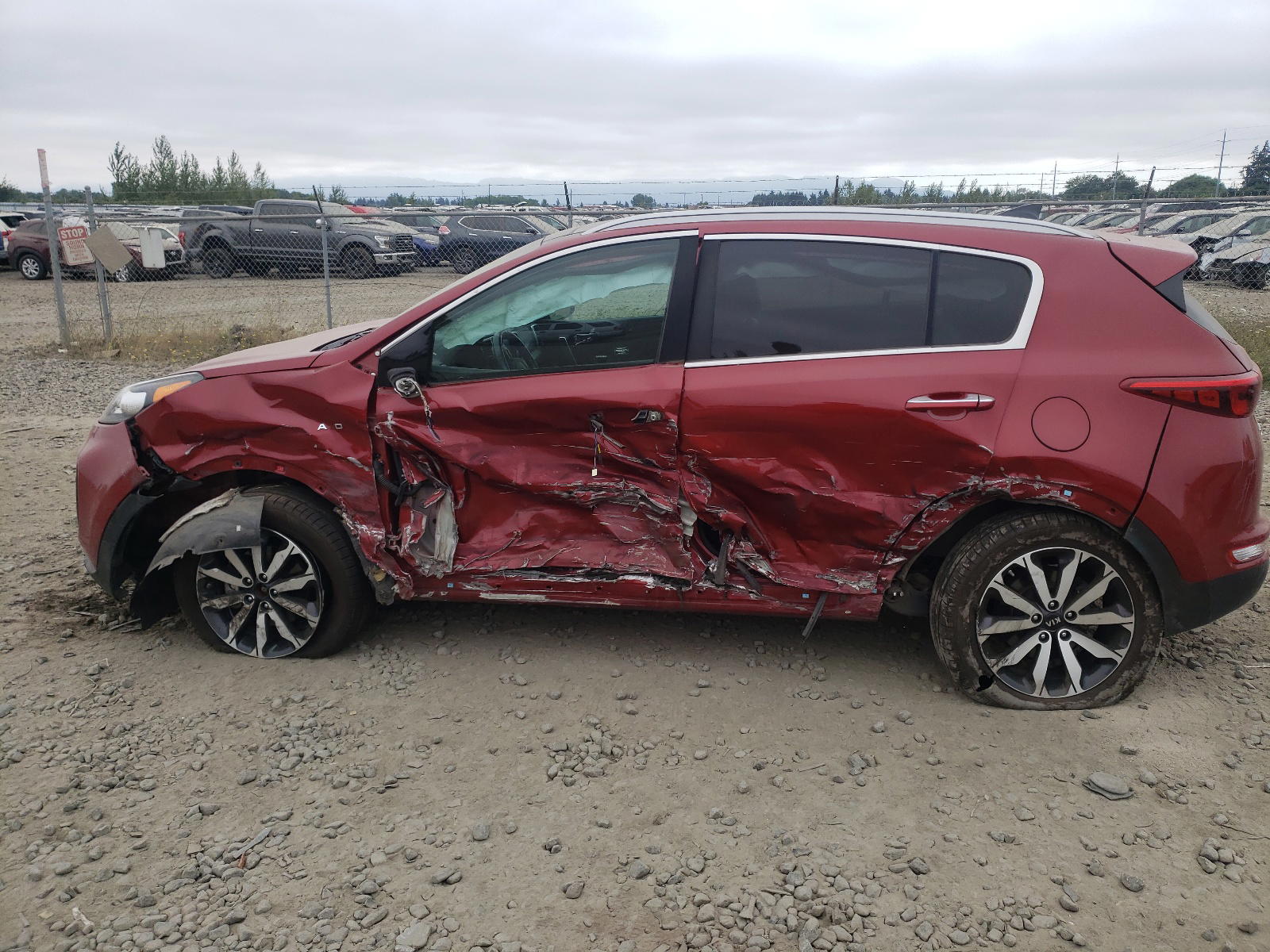 Photo 9 from auction – 2017 KIA SPORTAGE E with VIN KNDPNCAC7H7253748