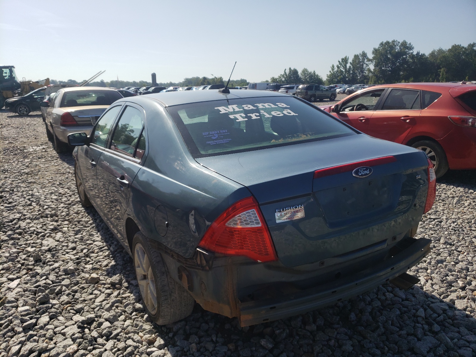 Photo 3 from auction – 2011 FORD FUSION SE with VIN 3FAHP0HA4BR331491