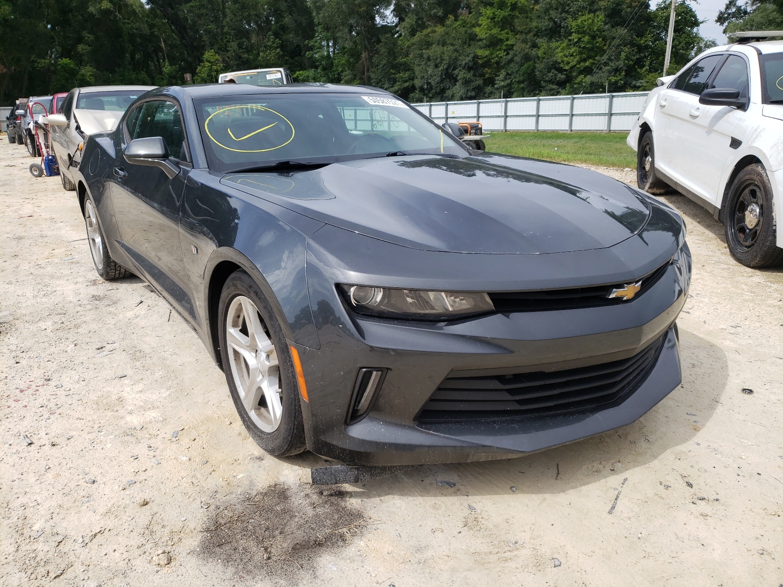 CHEVROLET CAMARO LT 2017 with VIN 1G1FB1RX7H0120506 - Photo from auction