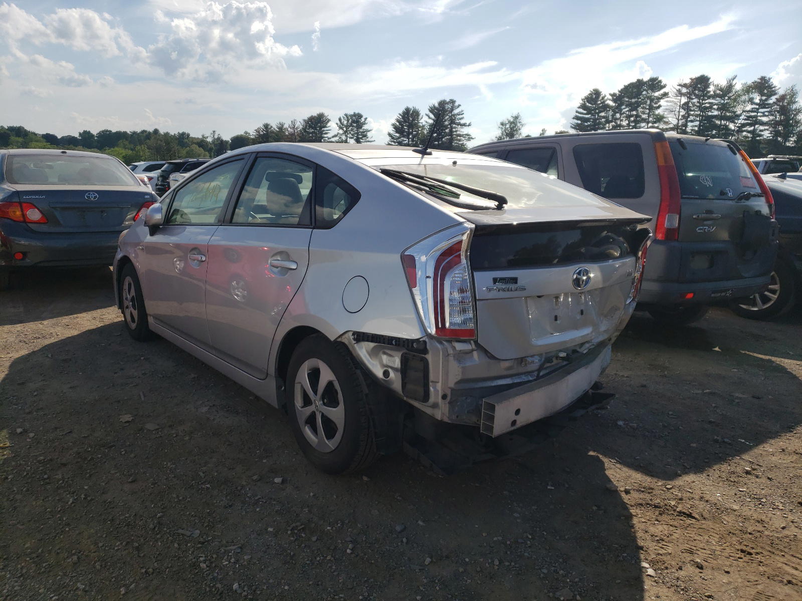 Photo 3 from auction – 2013 TOYOTA PRIUS with VIN JTDKN3DU7D5596841
