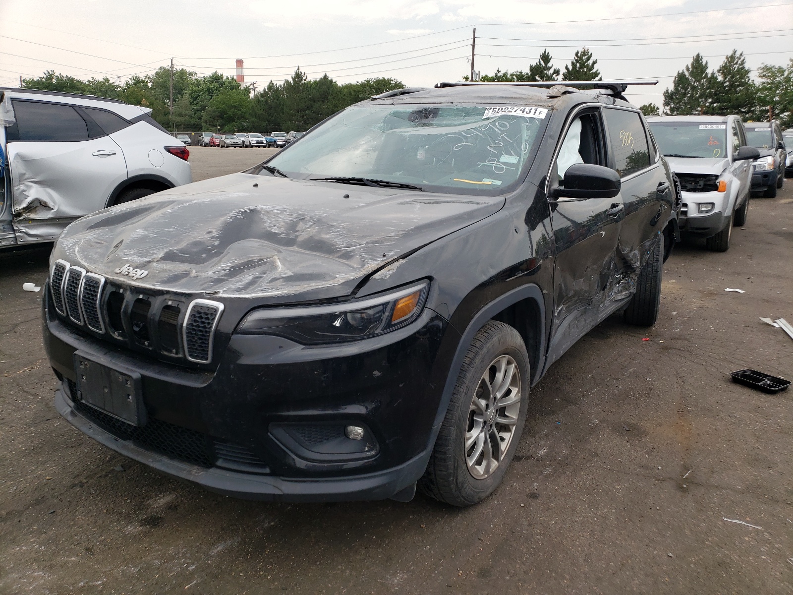 Photo 2 from auction – 2019 JEEP CHEROKEE L with VIN 1C4PJMLN0KD163334