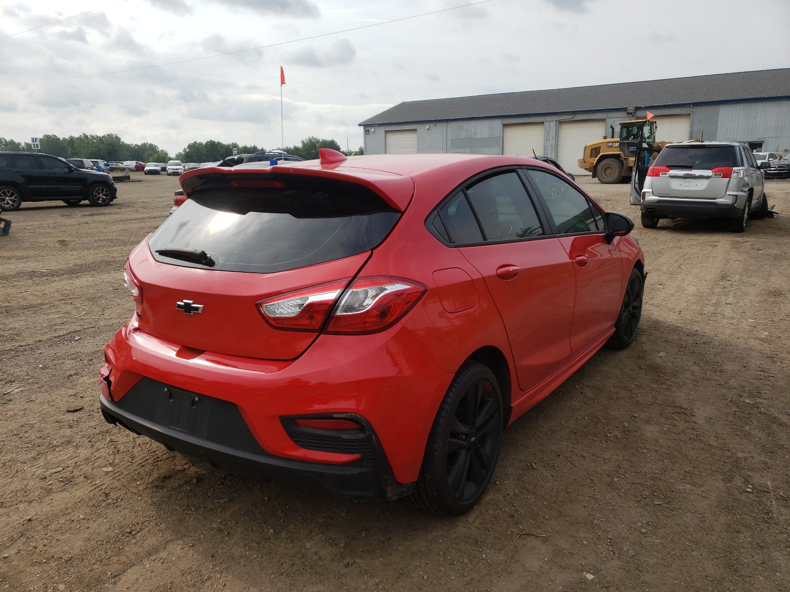 Photo 4 from auction – 2018 CHEVROLET CRUZE LT with VIN 3G1BE6SM4JS524073