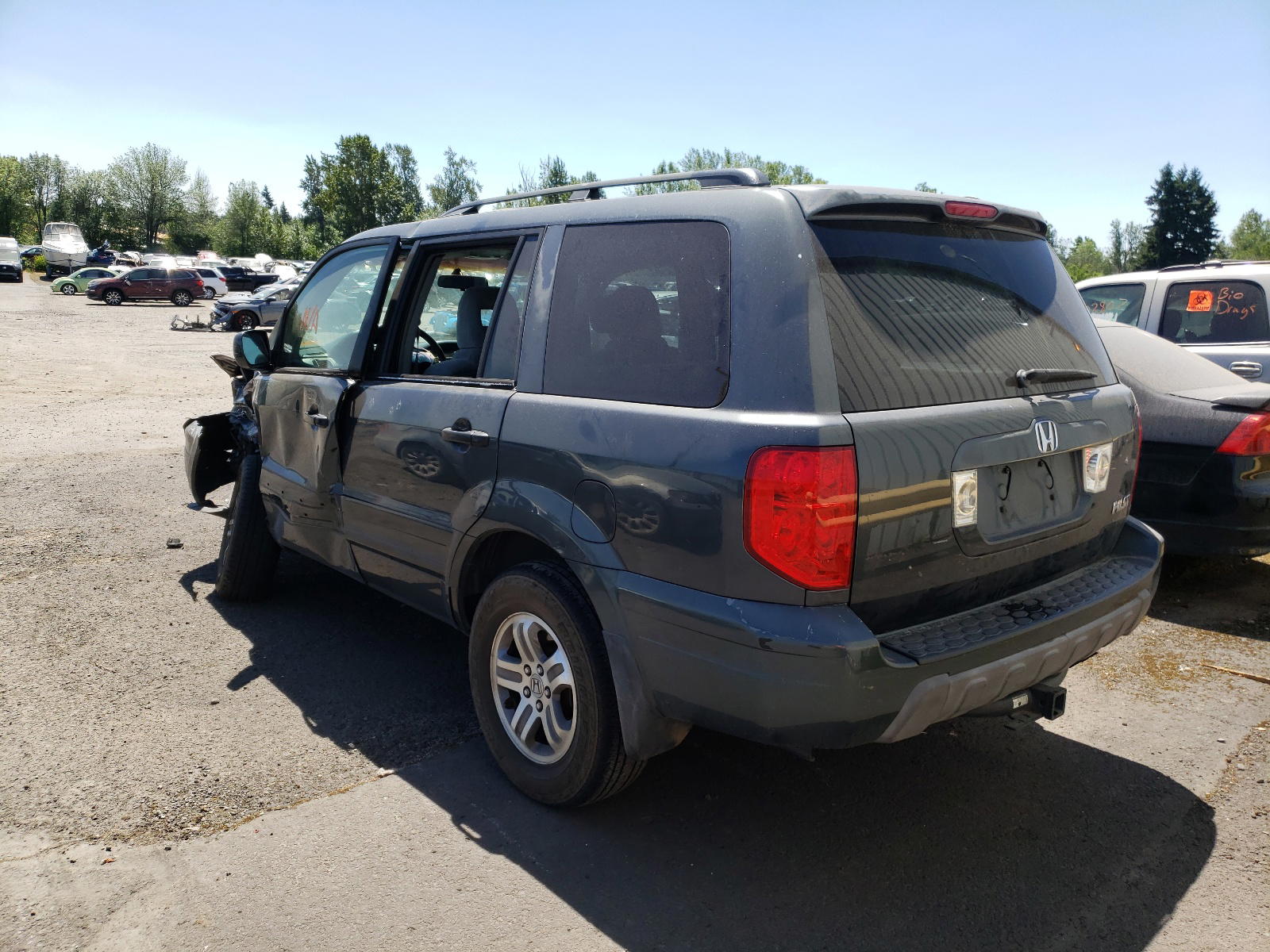 Photo 3 from auction – 2003 HONDA PILOT with VIN 2HKYF18483H603364