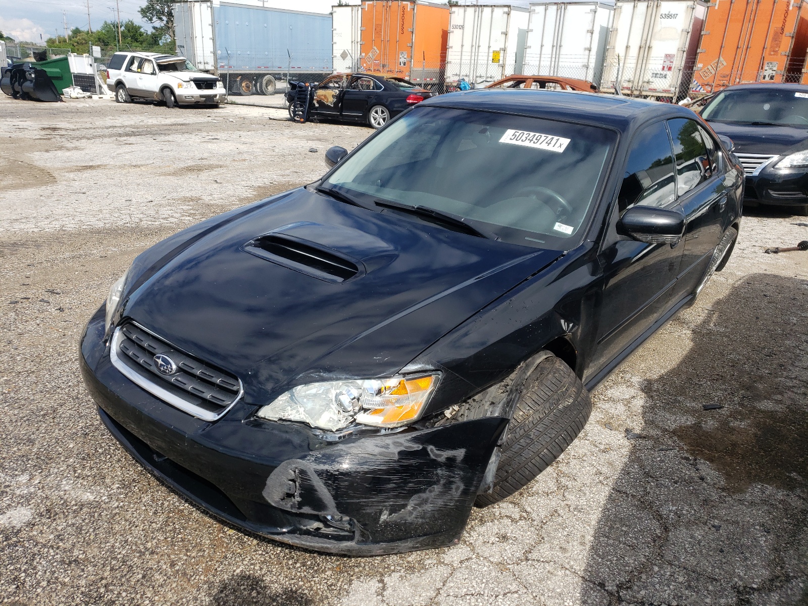 Photo 2 from auction – 2007 SUBARU LEGACY GT with VIN 4S3BL676976202601