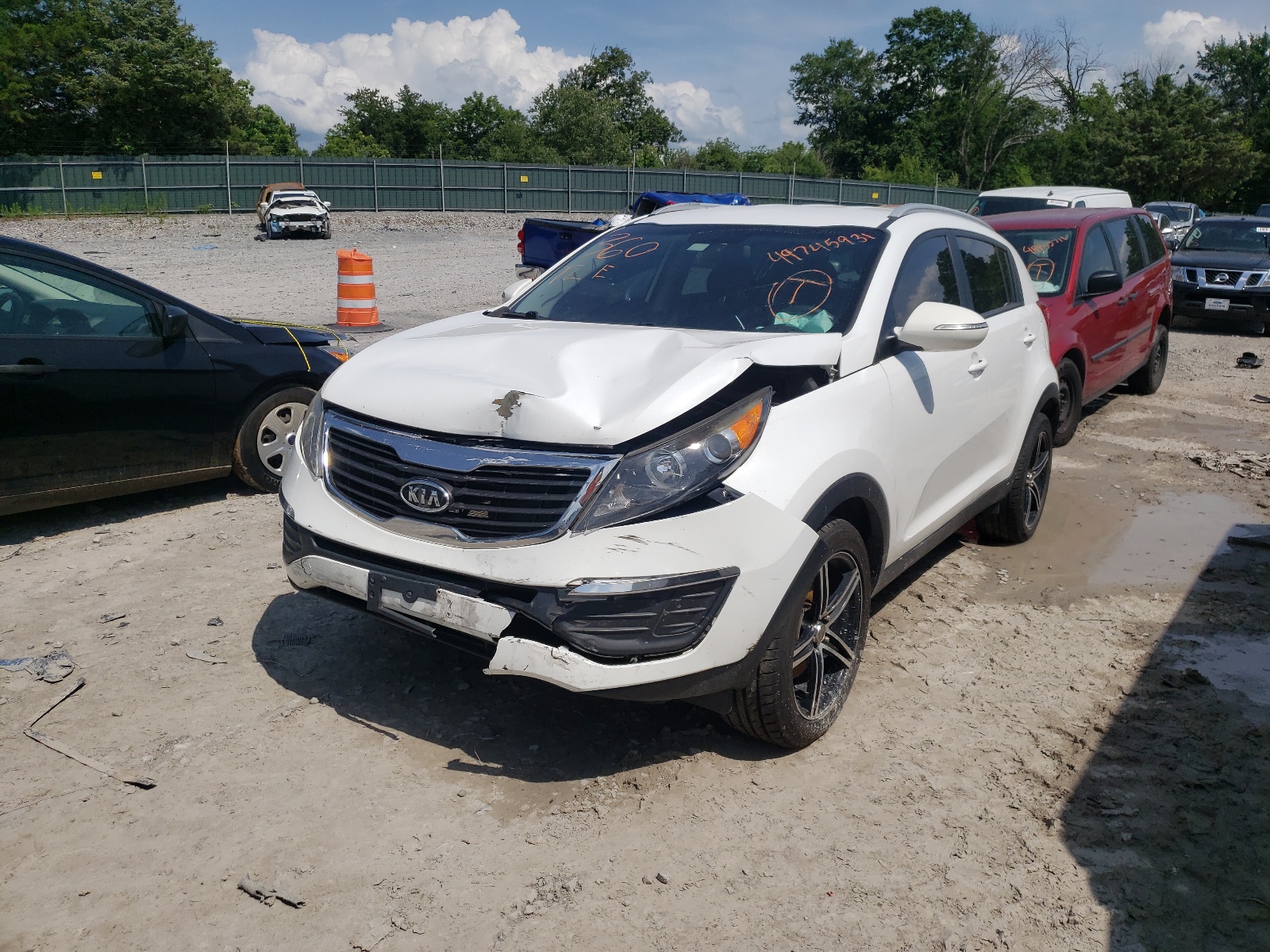 Photo 2 from auction – 2012 KIA SPORTAGE B with VIN KNDPB3A20C7251591