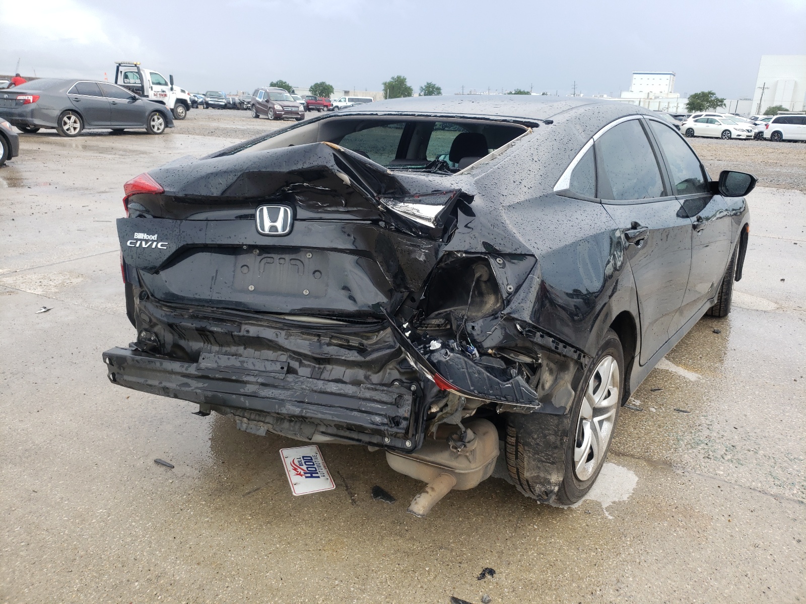 Photo 4 from auction – 2016 HONDA CIVIC LX with VIN 19XFC2F57GE055305