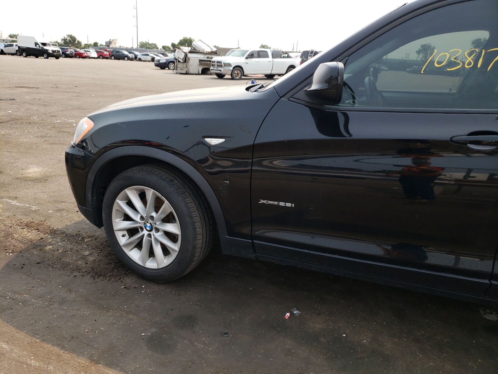 Photo 9 from auction – 2013 BMW X3 XDRIVE2 with VIN 5UXWX9C59D0A21485