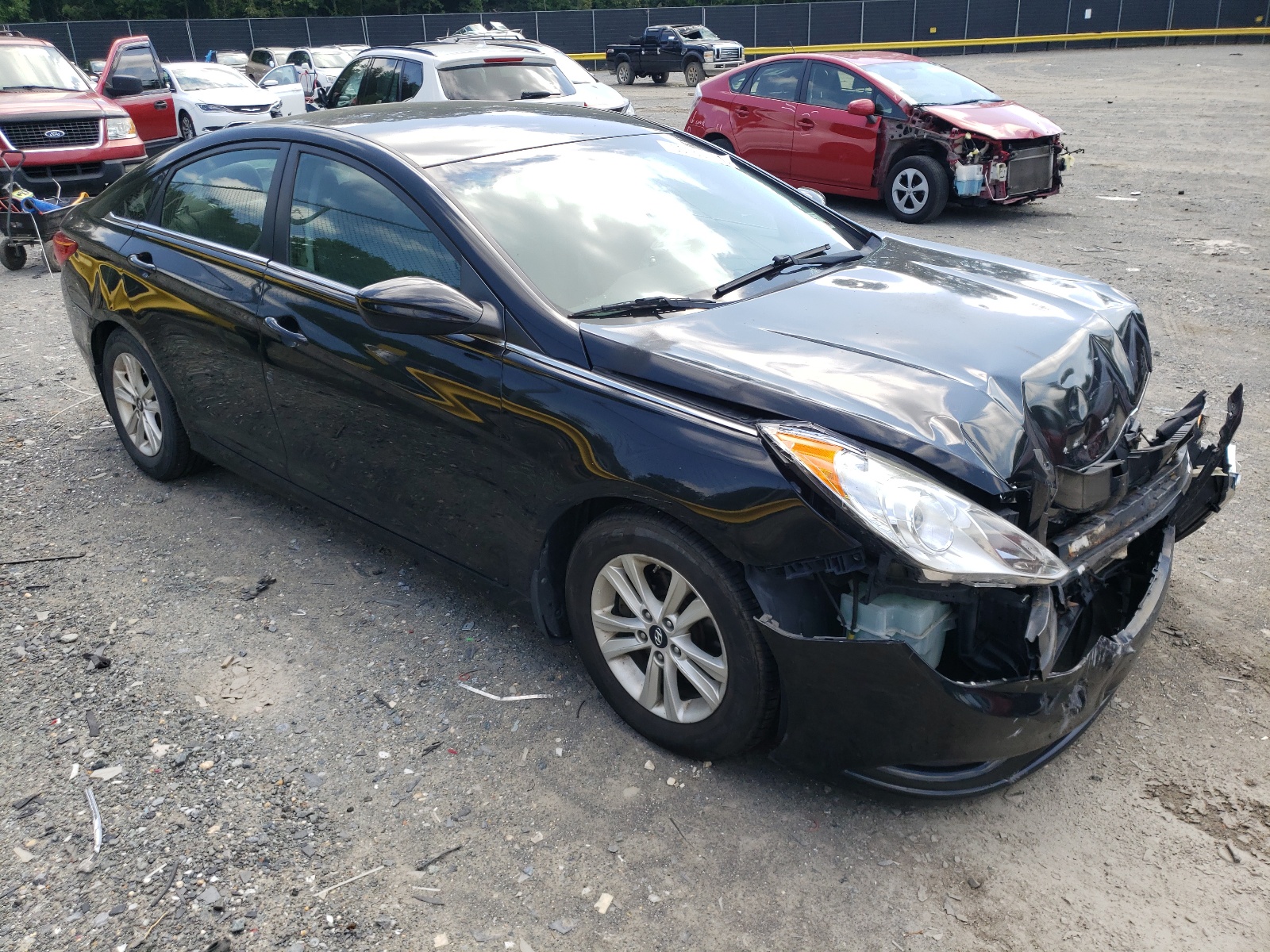 HYUNDAI SONATA GLS 2011 with VIN 5NPEB4AC2BH106424 - Photo from auction