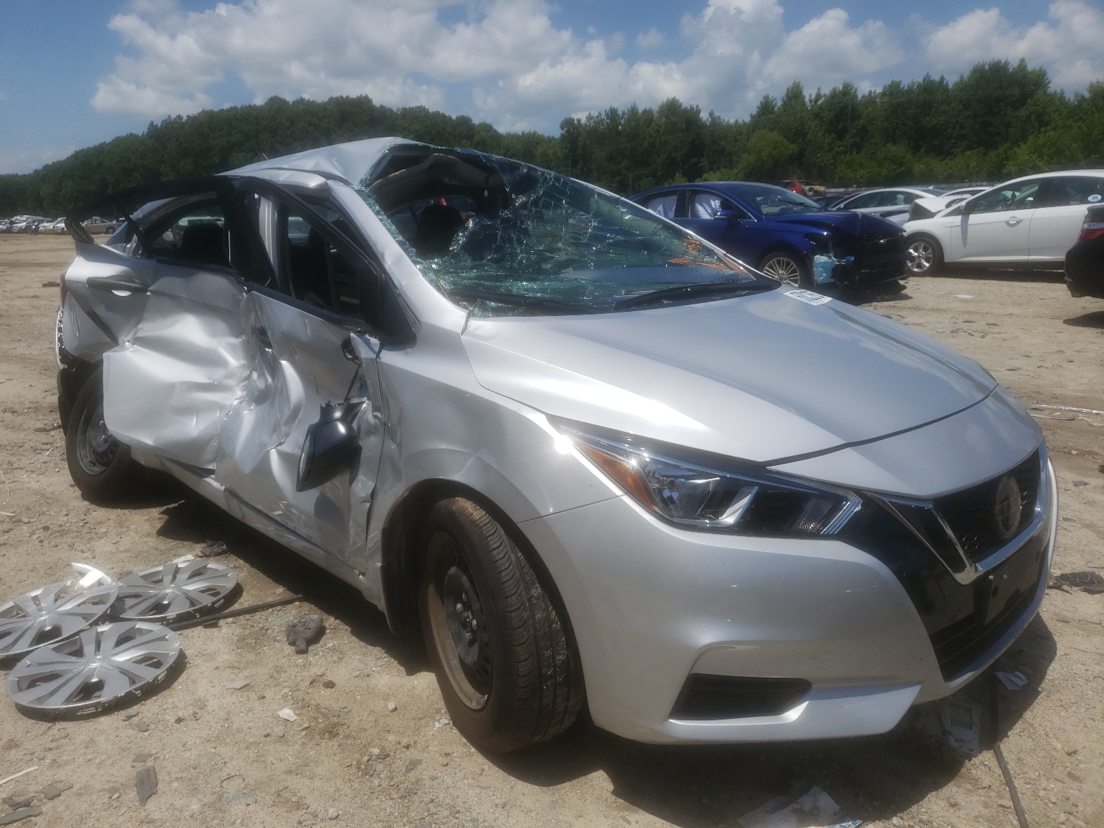 Photo 1 from auction – 2020 NISSAN VERSA S with VIN 3N1CN8DV0LL916108