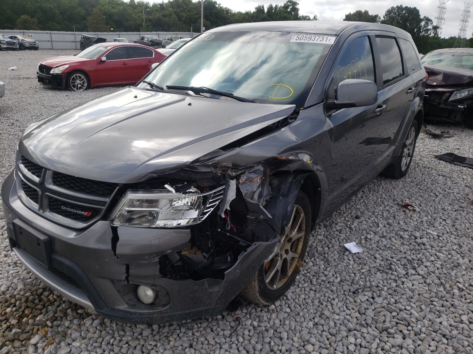 Photo 2 from auction – 2013 DODGE JOURNEY R/ with VIN 3C4PDDEGXDT543607