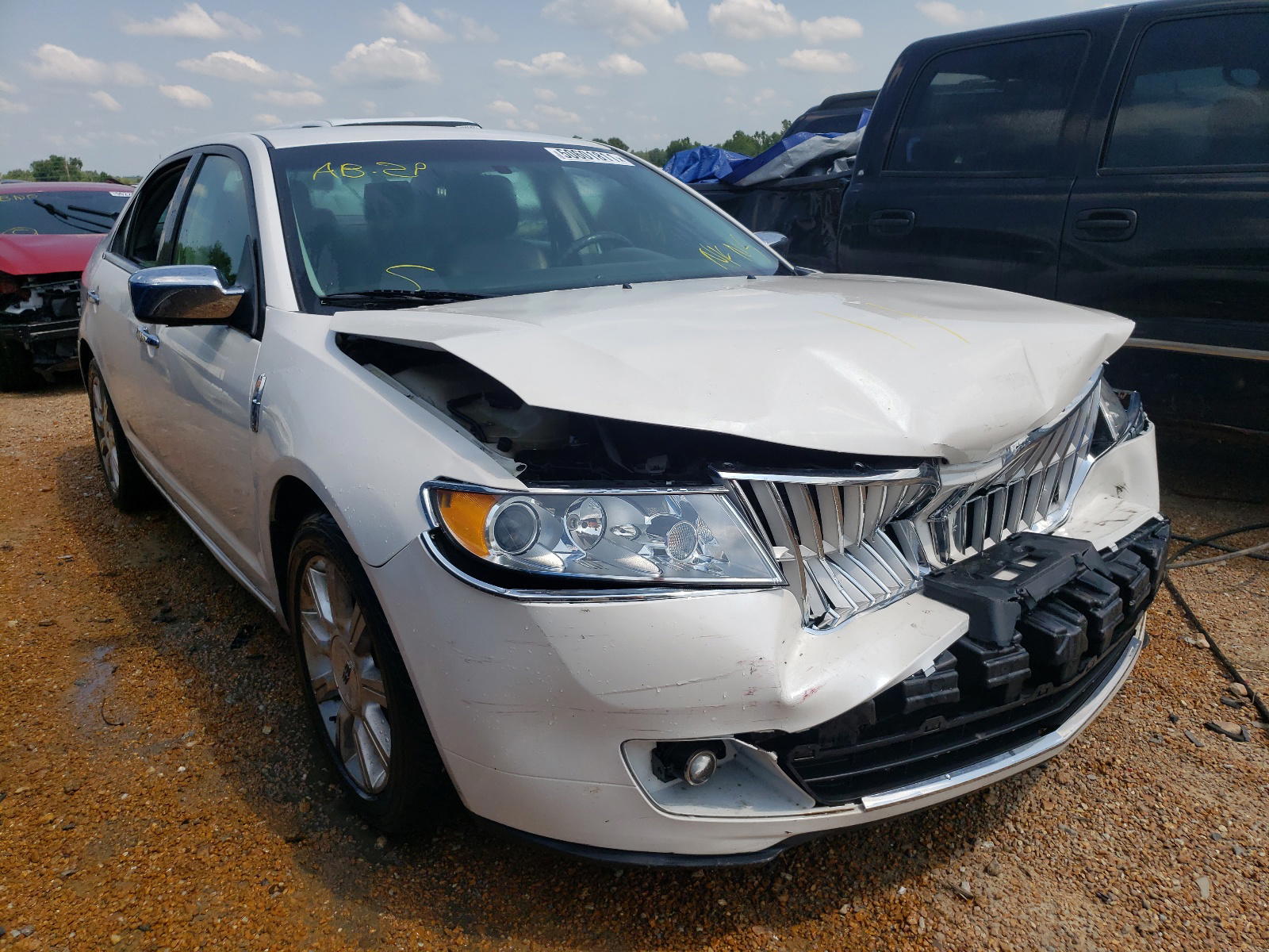 LINCOLN MKZ 2012 with VIN 3LNHL2GC0CR800724 - Photo from auction
