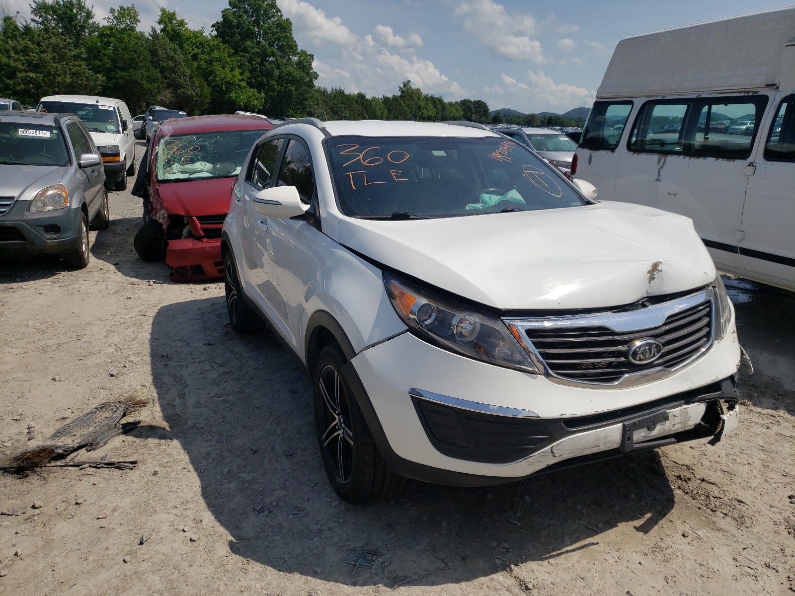 Photo 1 from auction – 2012 KIA SPORTAGE B with VIN KNDPB3A20C7251591