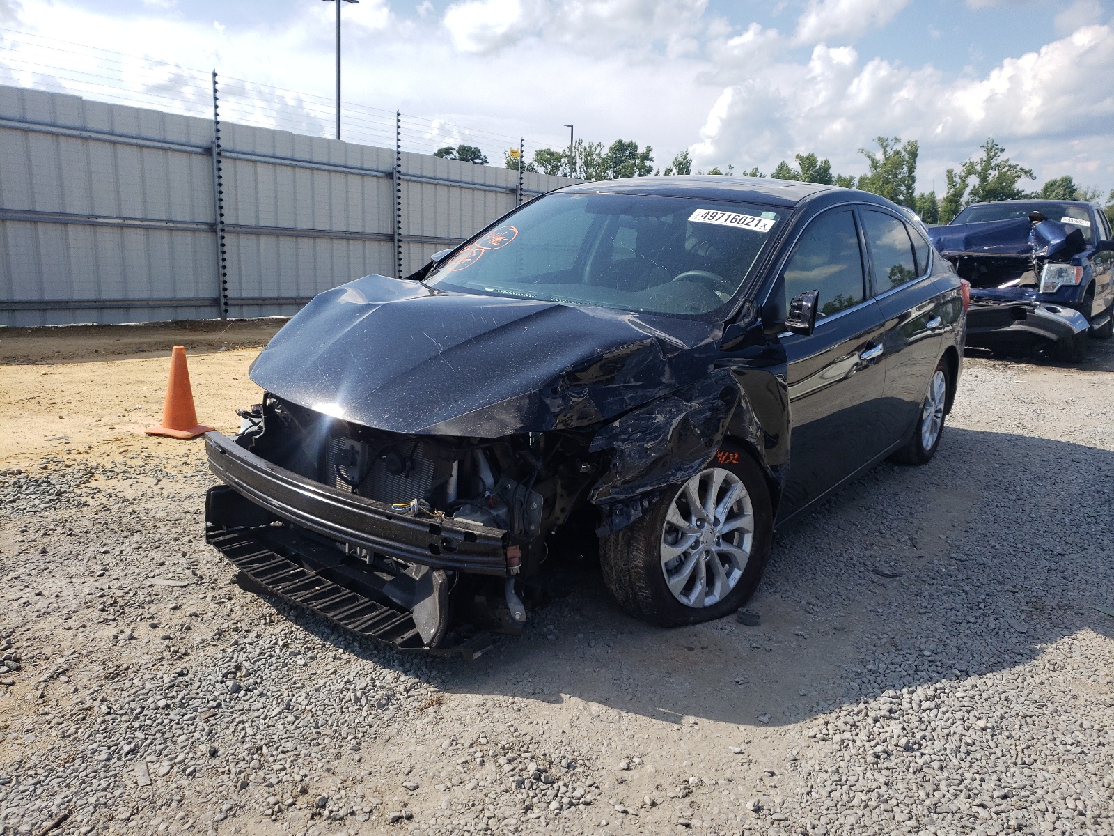 Photo 2 from auction – 2017 NISSAN SENTRA S with VIN 3N1AB7AP8HY367915