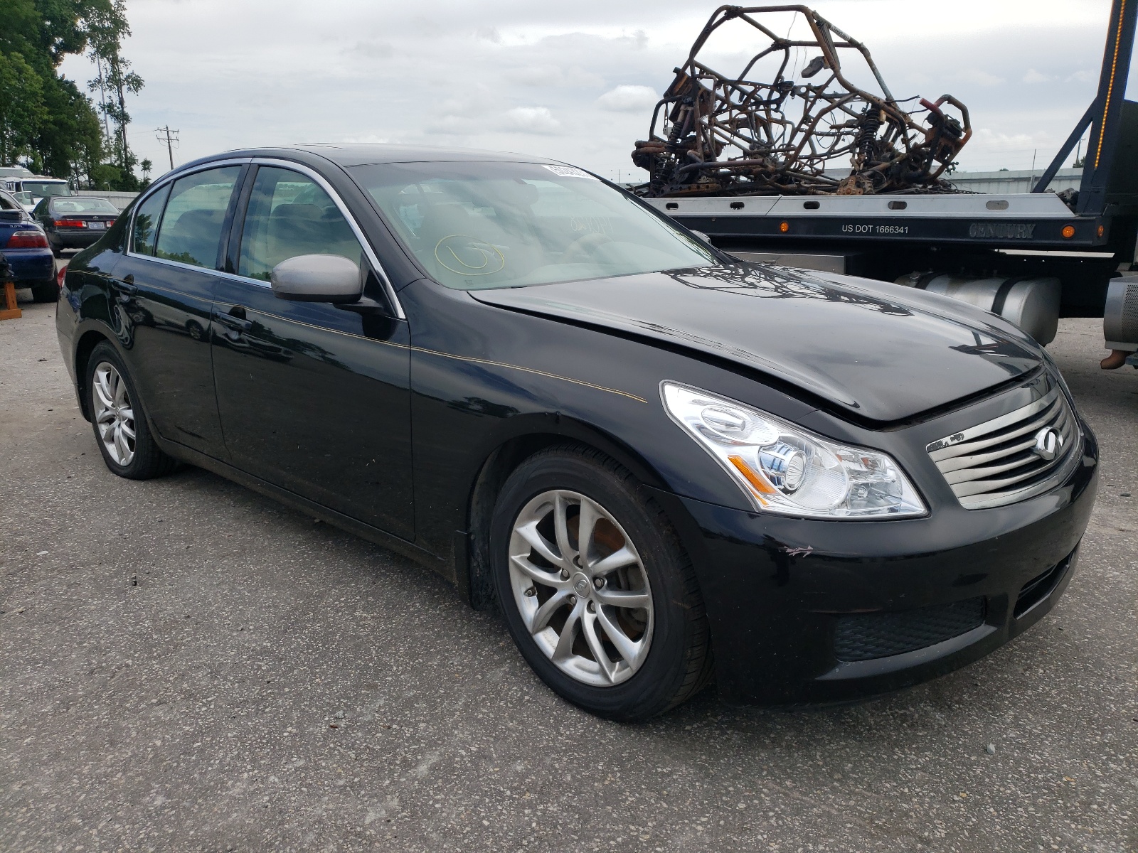 INFINITI G35 2008 with VIN JNKBV61E88M224725 - Photo from auction
