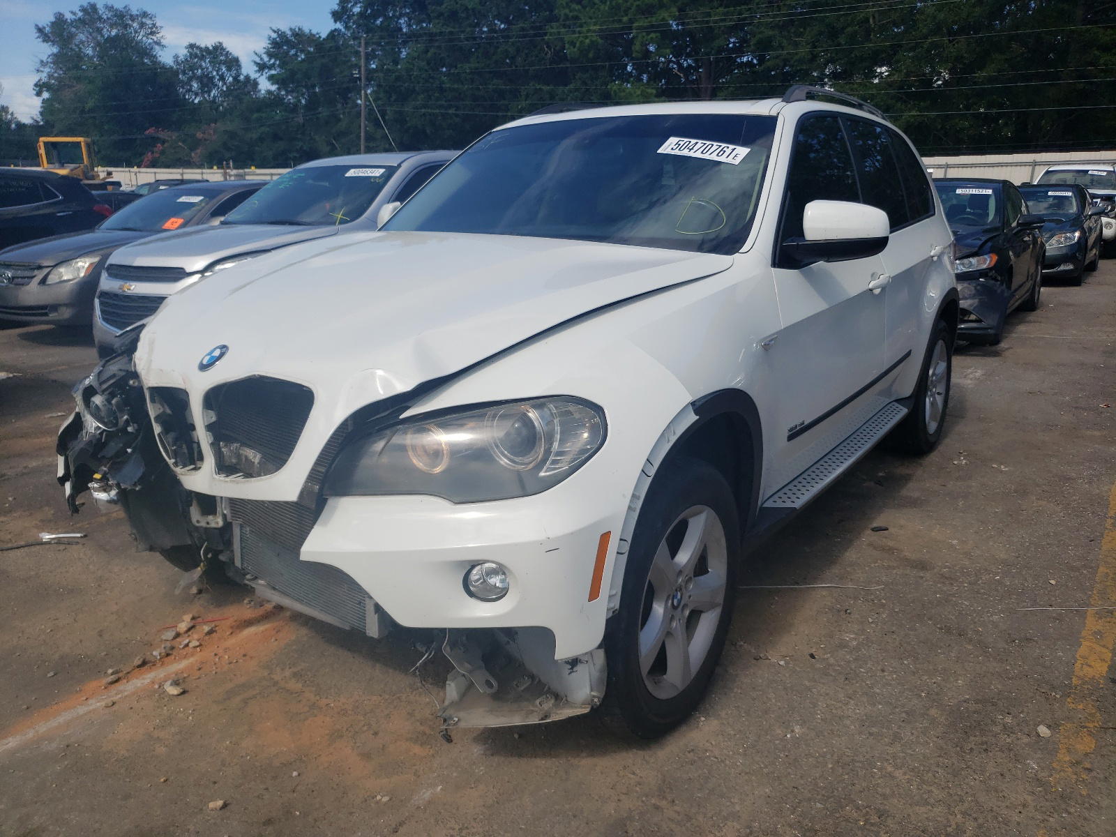 Photo 2 from auction – 2008 BMW X5 3.0I with VIN 5UXFE43558L026662