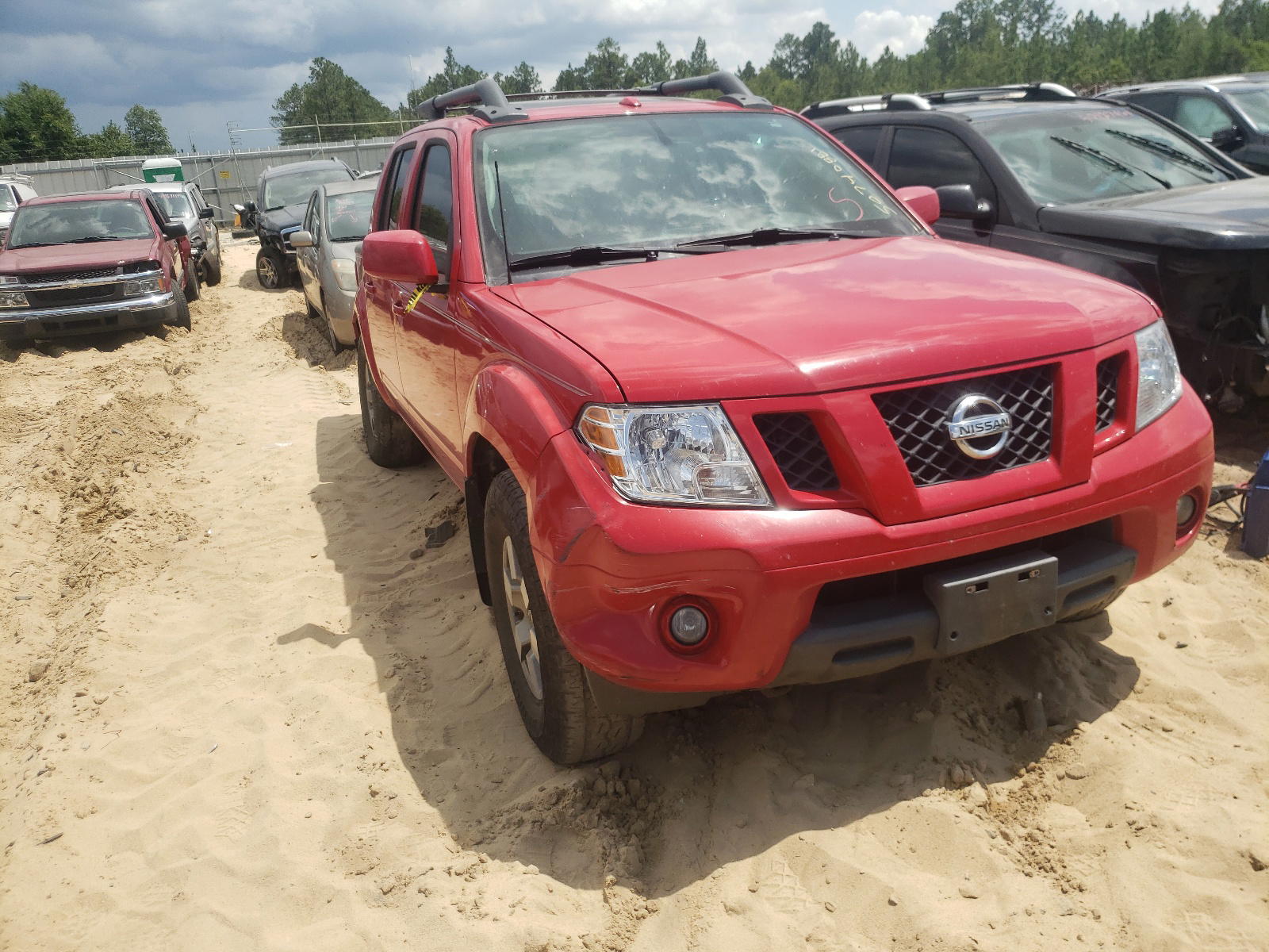 NISSAN FRONTIER S 2011 with VIN 1N6AD0EV0BC434592 - Photo from auction
