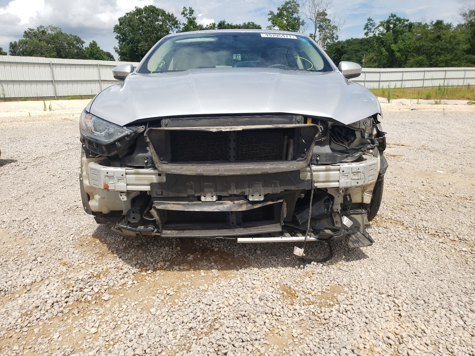 Photo 9 from auction – 2017 FORD FUSION S with VIN 3FA6P0G71HR184598