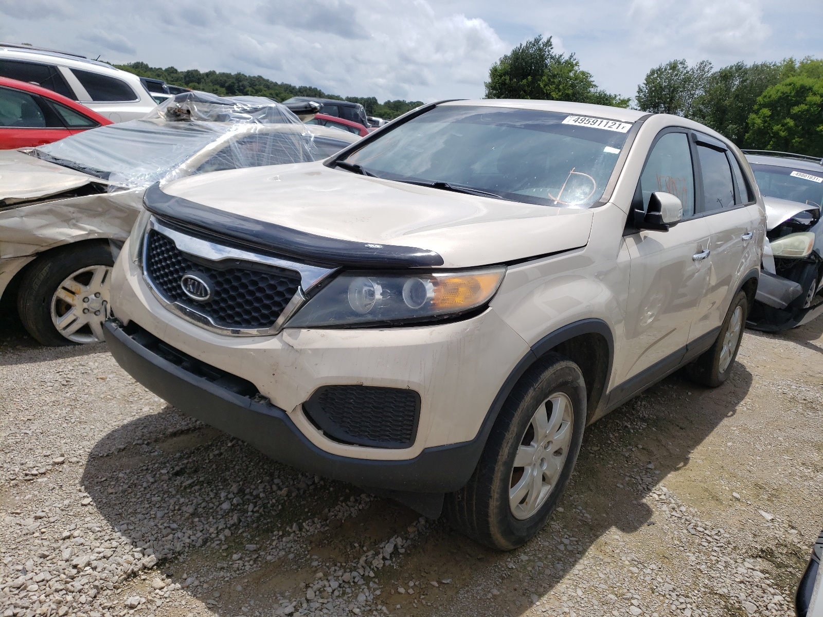 Photo 2 from auction – 2011 KIA SORENTO BA with VIN 5XYKT3A17BG135515