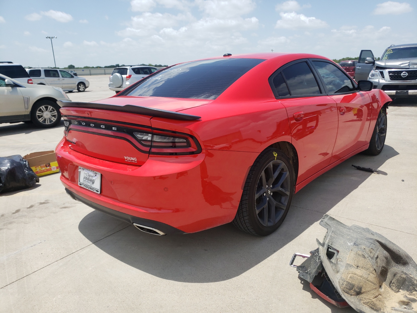 Photo 4 from auction – 2019 DODGE CHARGER SX with VIN 2C3CDXBG4KH549885