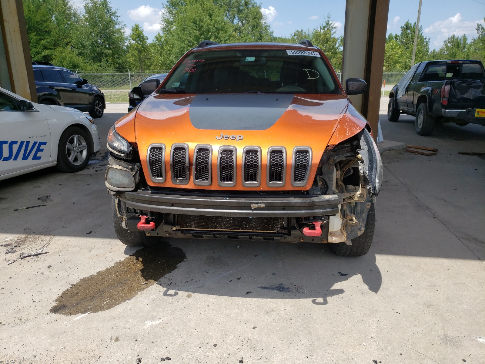 Photo 9 from auction – 2014 JEEP CHEROKEE T with VIN 1C4PJMBS1EW276256