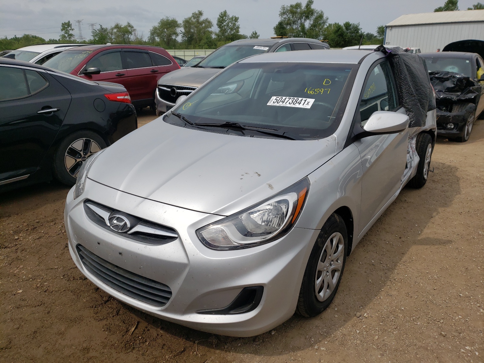 Photo 2 from auction – 2014 HYUNDAI ACCENT GLS with VIN KMHCT5AE1EU166597