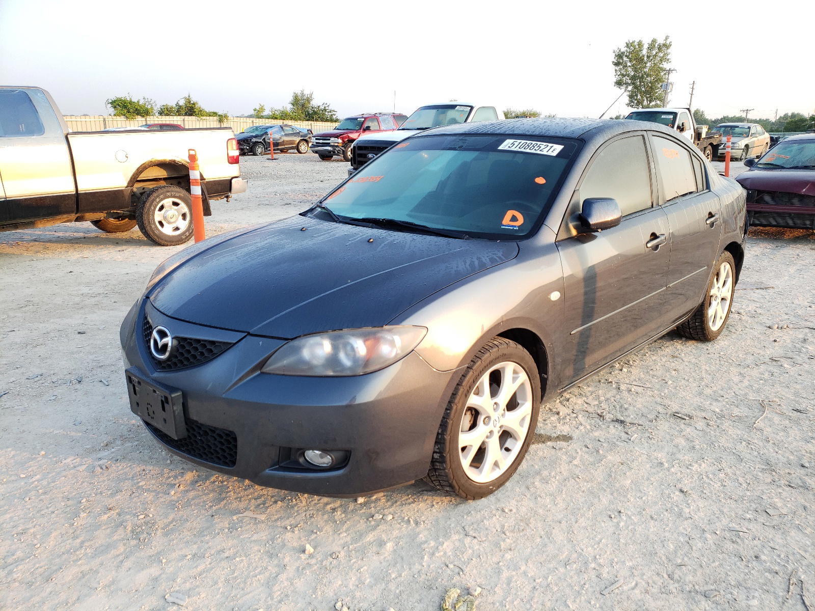 Photo 2 from auction – 2009 MAZDA 3 I with VIN JM1BK32F291238364