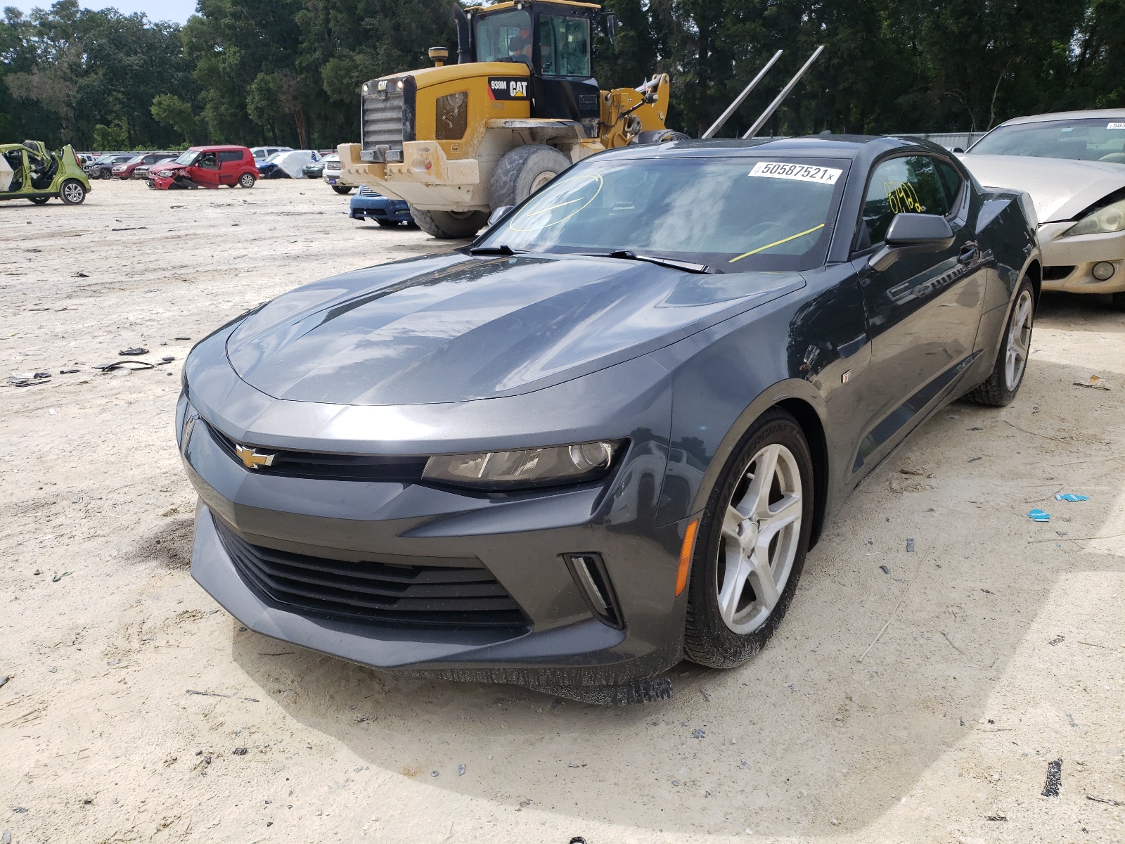 Photo 2 from auction – 2017 CHEVROLET CAMARO LT with VIN 1G1FB1RX7H0120506