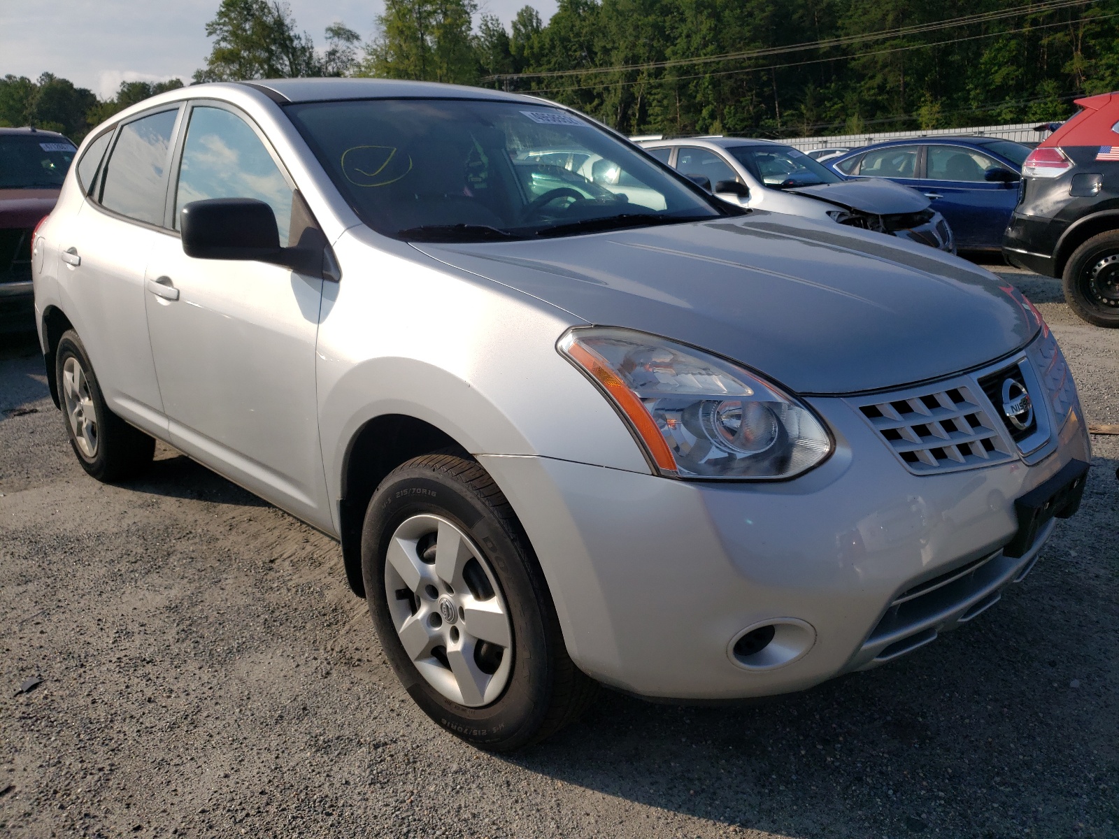 NISSAN ROGUE 2009 with VIN JN8AS58VX9W438941 - Photo from auction