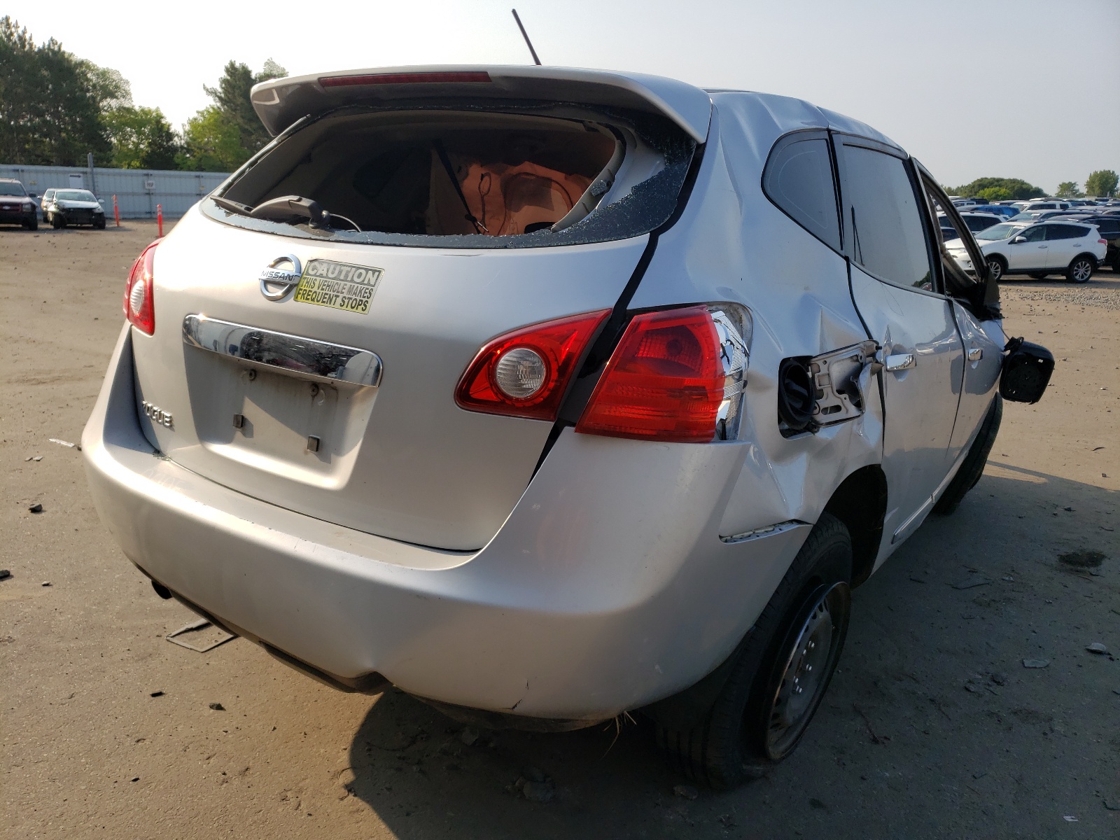 Photo 4 from auction – 2013 NISSAN ROGUE S with VIN JN8AS5MT0DW037461