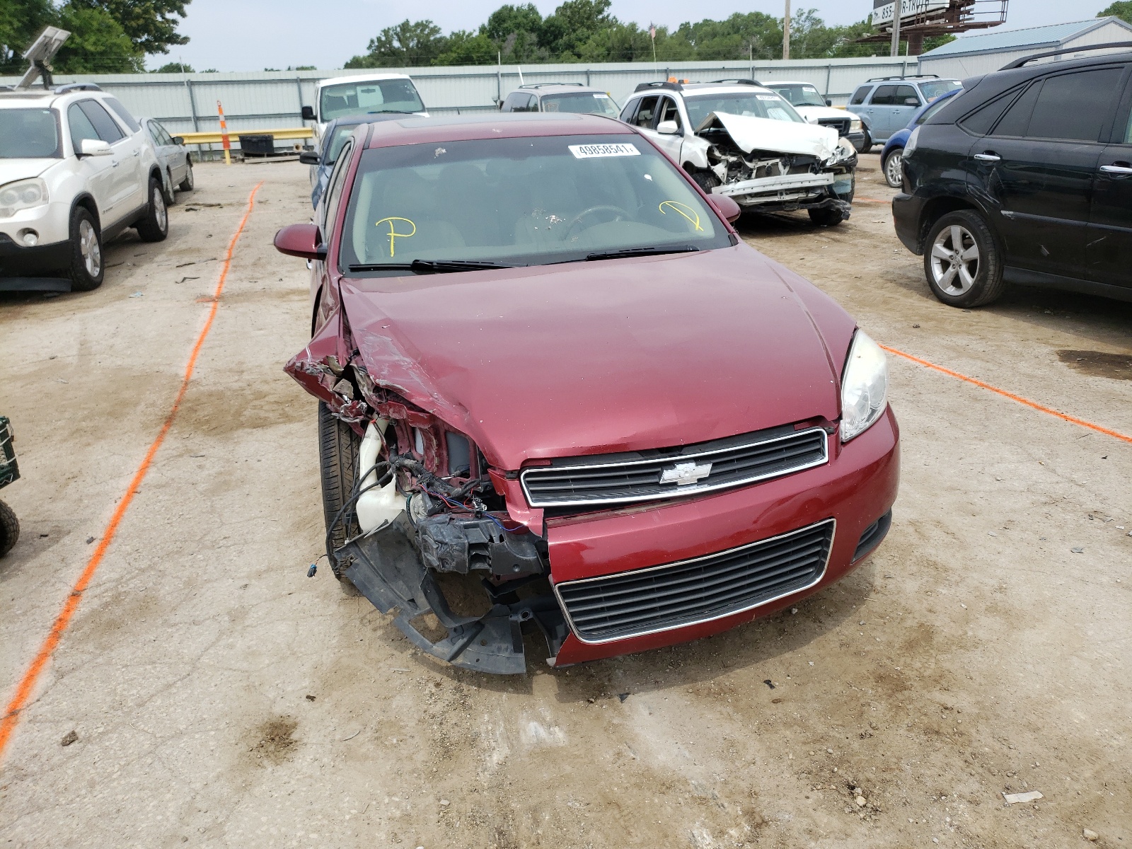 Photo 9 from auction – 2008 CHEVROLET IMPALA LTZ with VIN 2G1WU583889203268
