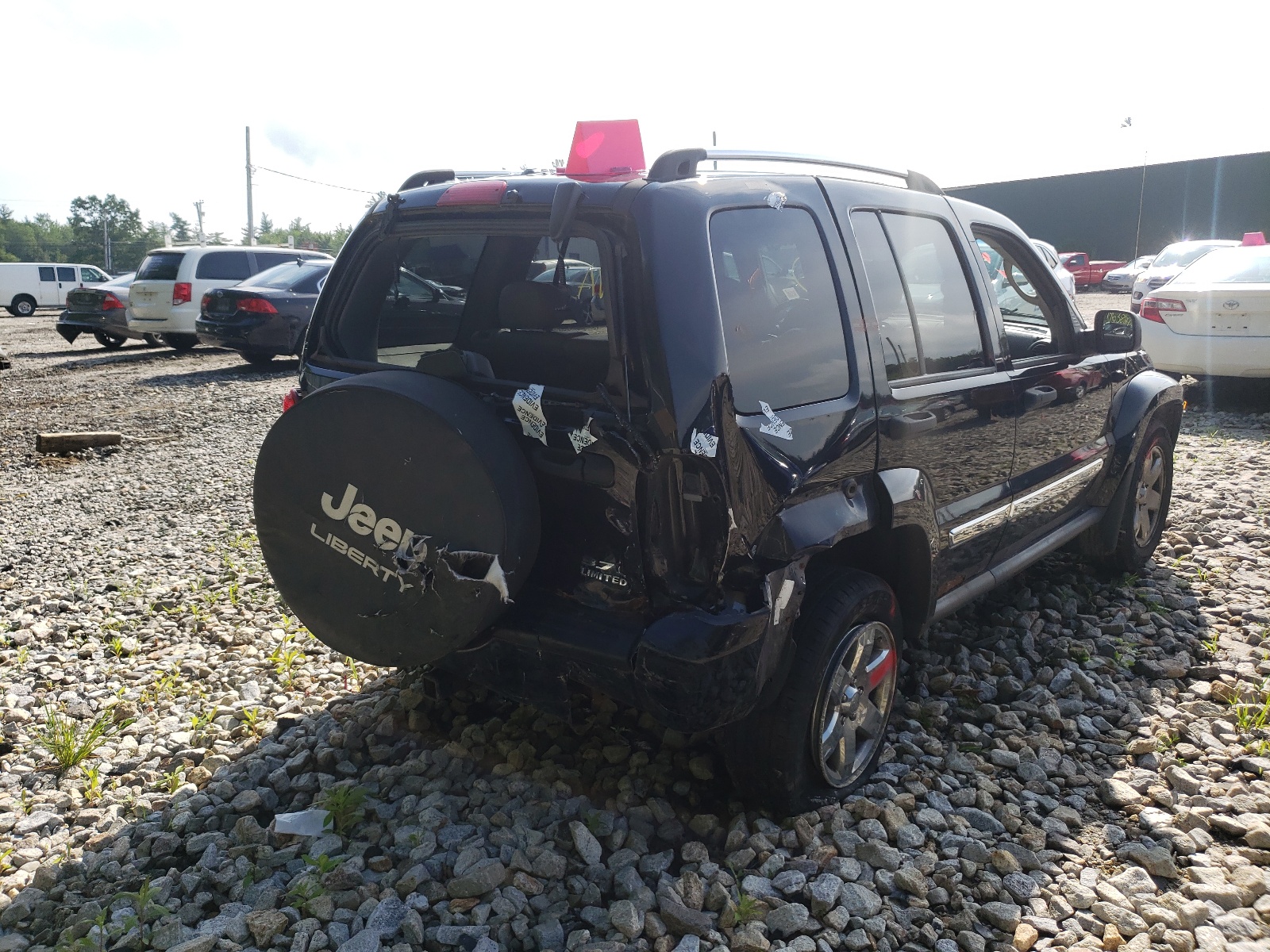 Photo 4 from auction – 2007 JEEP LIBERTY LI with VIN 1J4GL58K67W613296