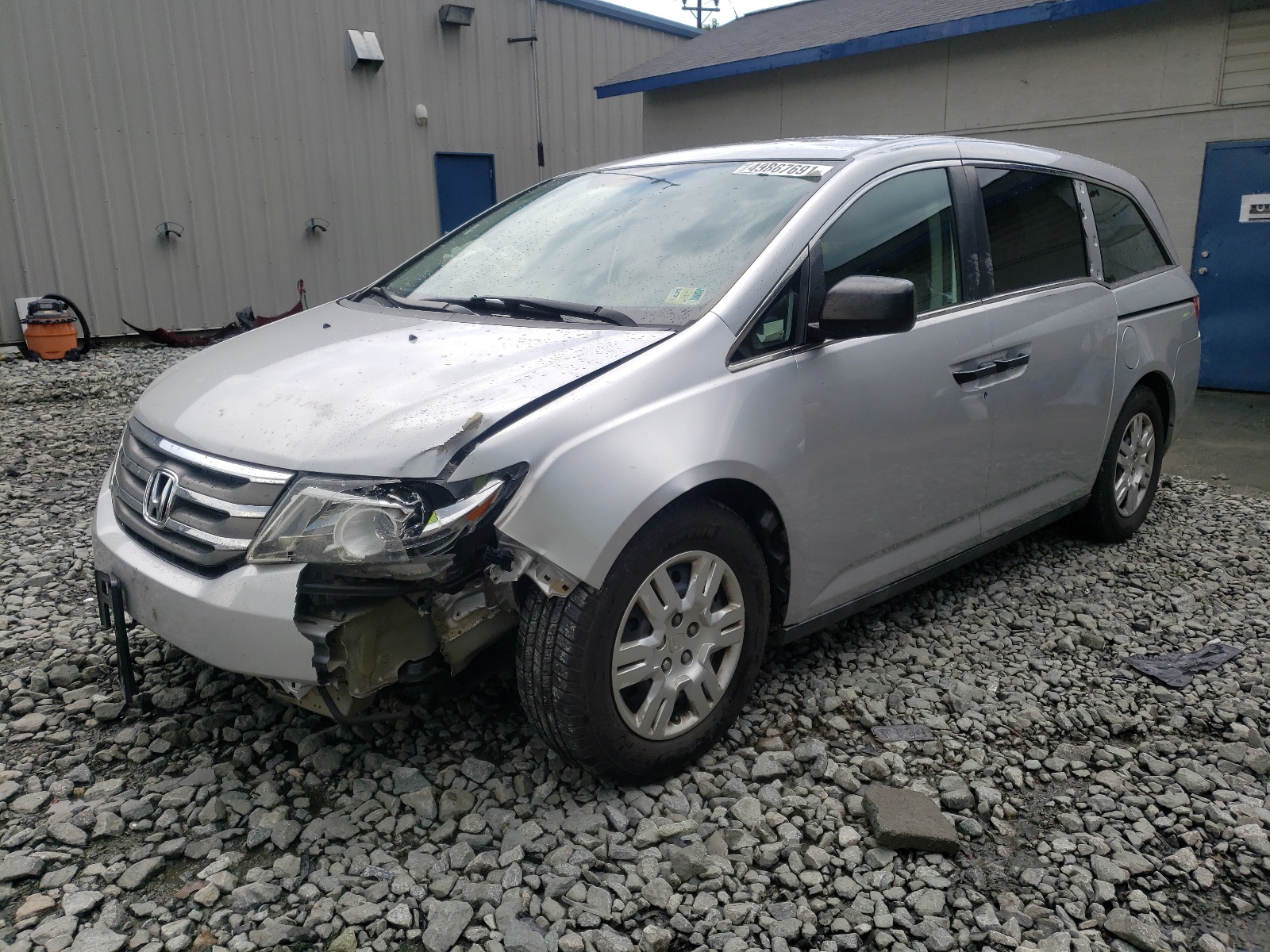 Photo 2 from auction – 2012 HONDA ODYSSEY LX with VIN 5FNRL5H2XCB080558