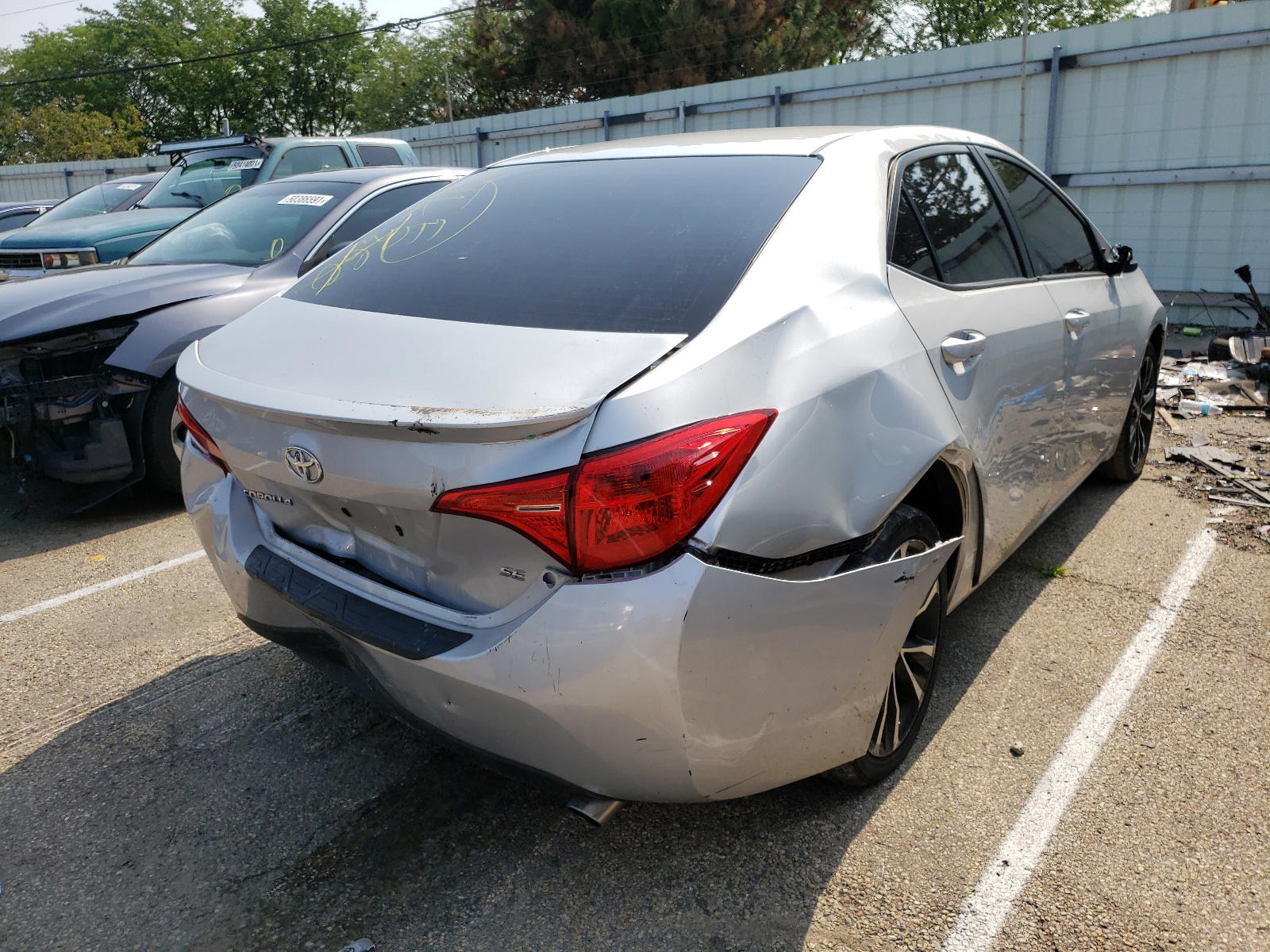 Photo 4 from auction – 2017 TOYOTA COROLLA L with VIN 2T1BURHEXHC916171