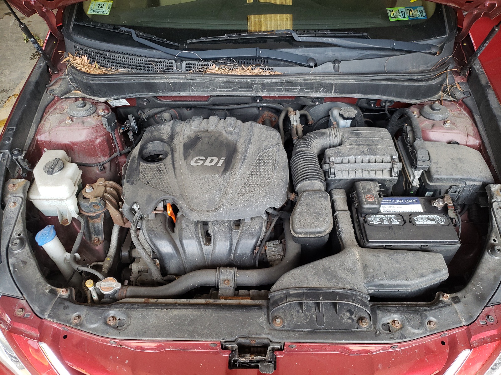 Photo 7 from auction – 2012 HYUNDAI SONATA GLS with VIN 5NPEB4AC6CH441543