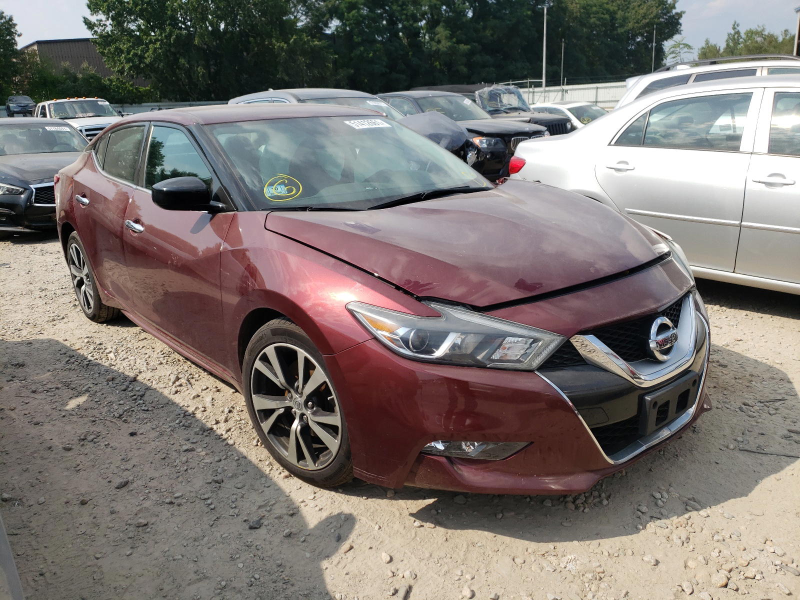NISSAN MAXIMA 3.5 2016 with VIN 1N4AA6AP3GC404067 - Photo from auction
