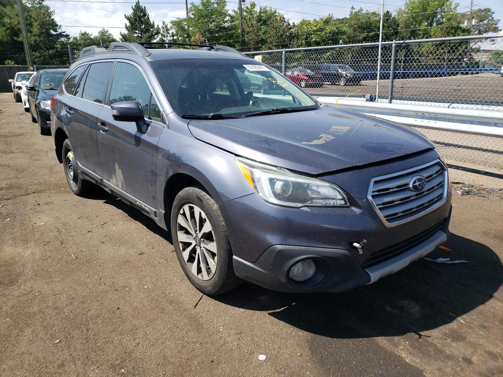 SUBARU OUTBACK 2. 2015 with VIN 4S4BSBJC6F3329134 - Photo from auction