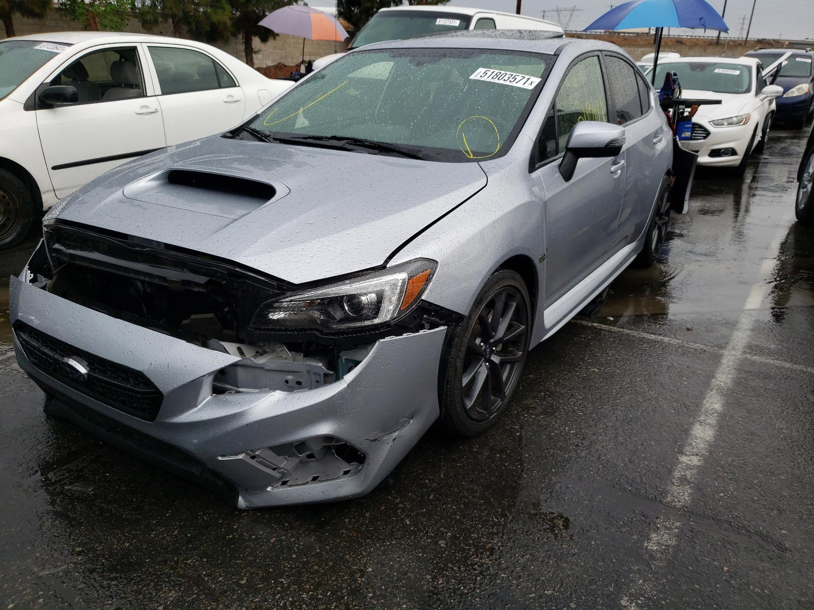 Photo 2 from auction – 2018 SUBARU WRX LIMITE with VIN JF1VA1L68J8838164