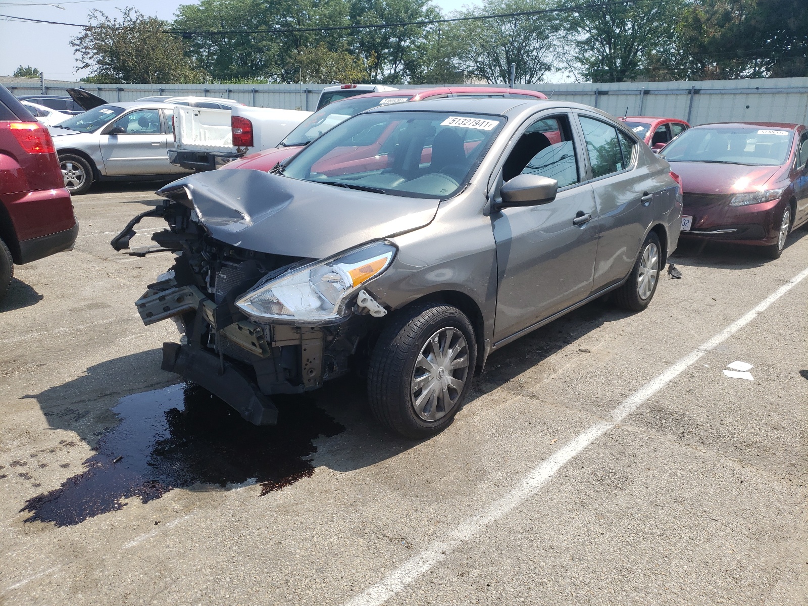 Photo 2 from auction – 2017 NISSAN VERSA S with VIN 3N1CN7AP6HL851837