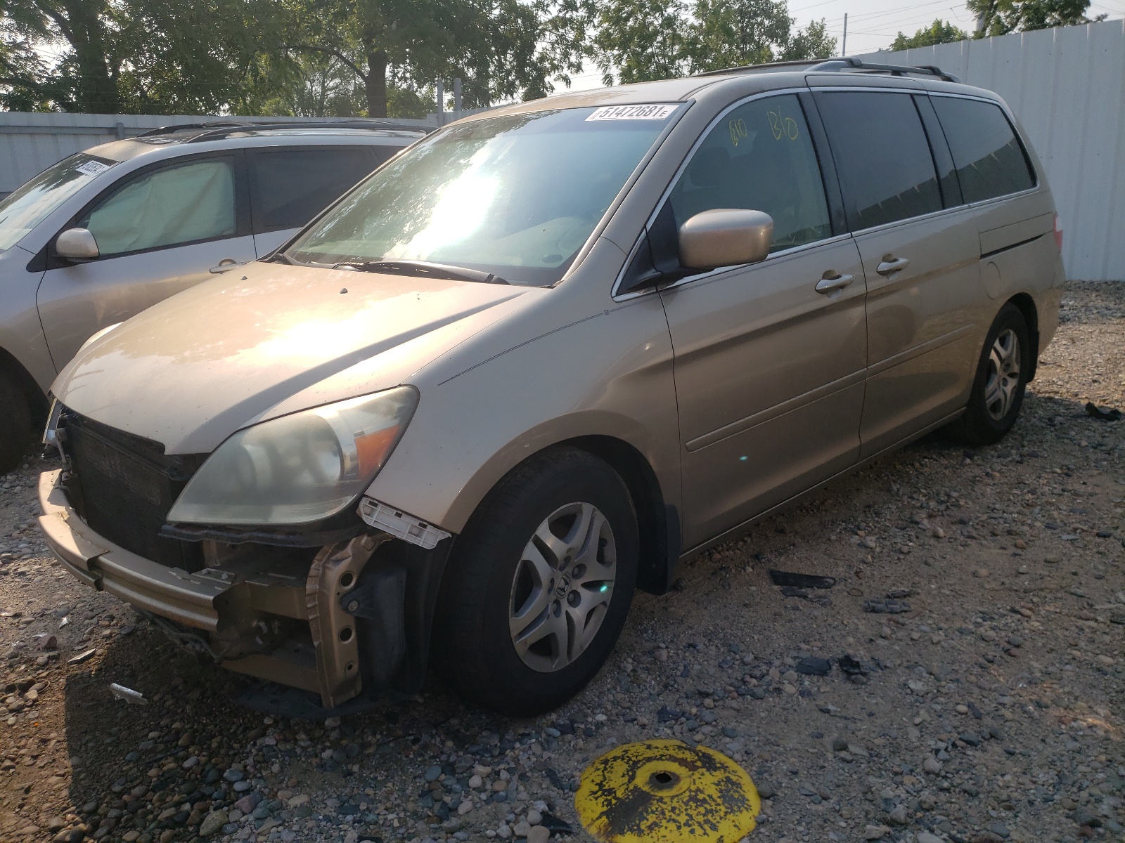 Photo 2 from auction – 2005 HONDA ODYSSEY EX with VIN 5FNRL38405B029434